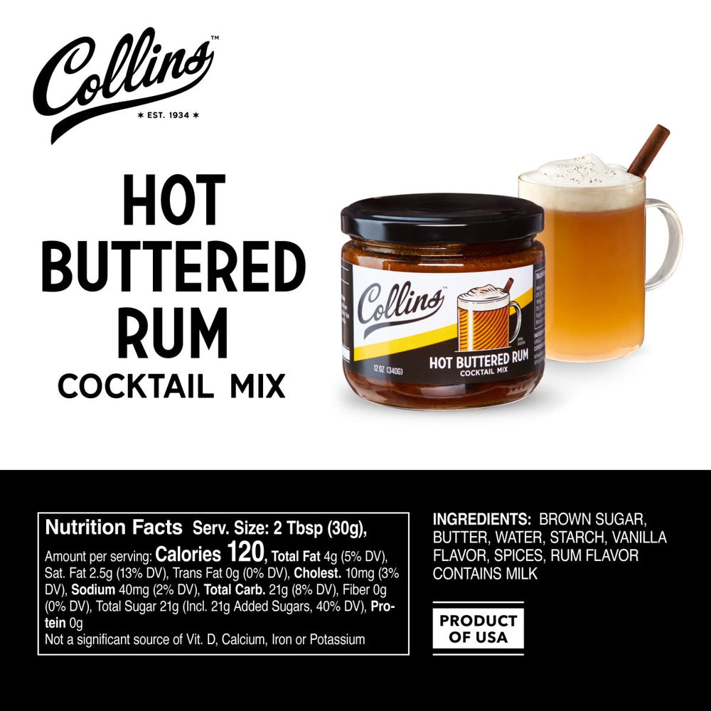 
                      
                        Collins Hot Buttered Rum, 12 oz - lily & onyx
                      
                    