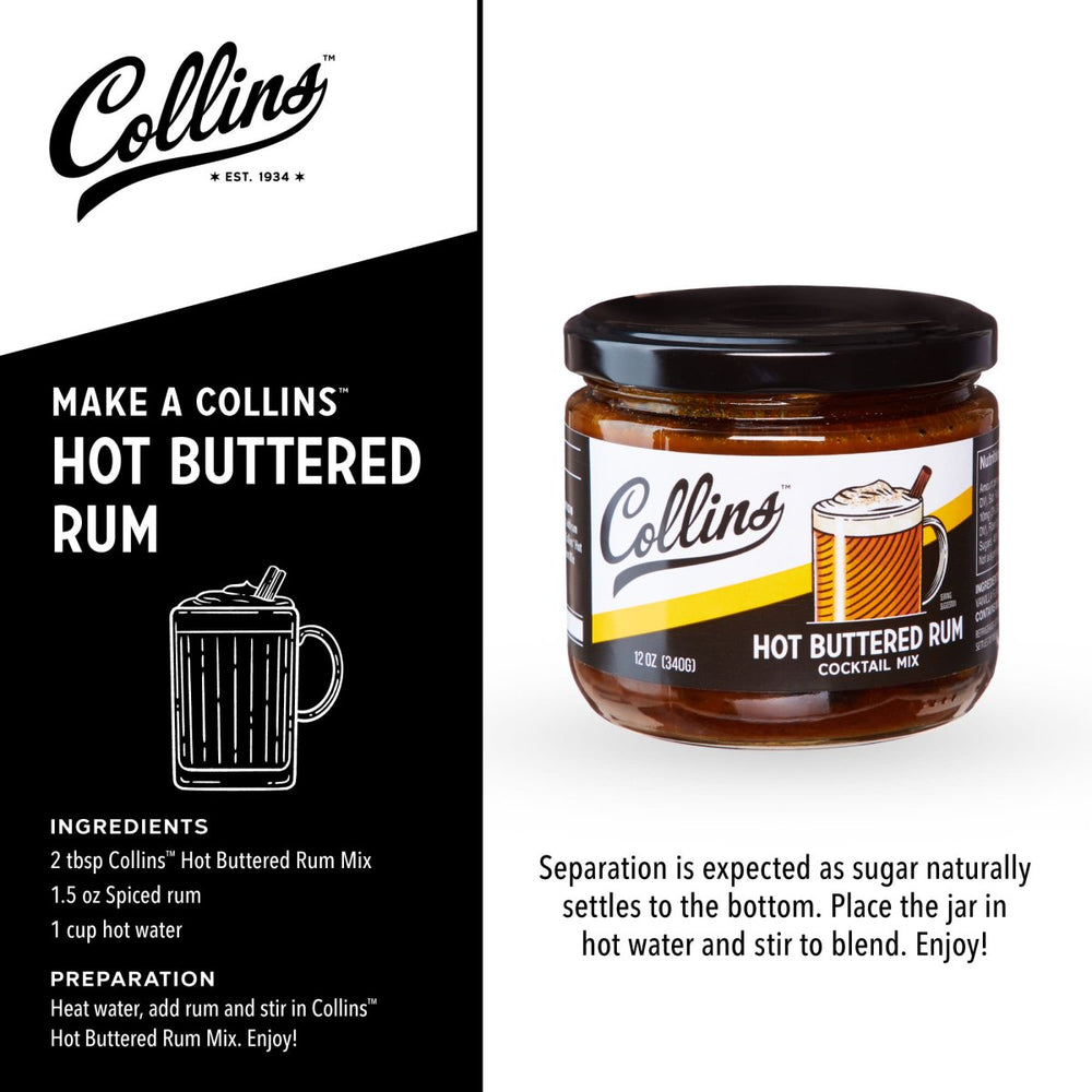 
                      
                        Collins Hot Buttered Rum, 12 oz - lily & onyx
                      
                    