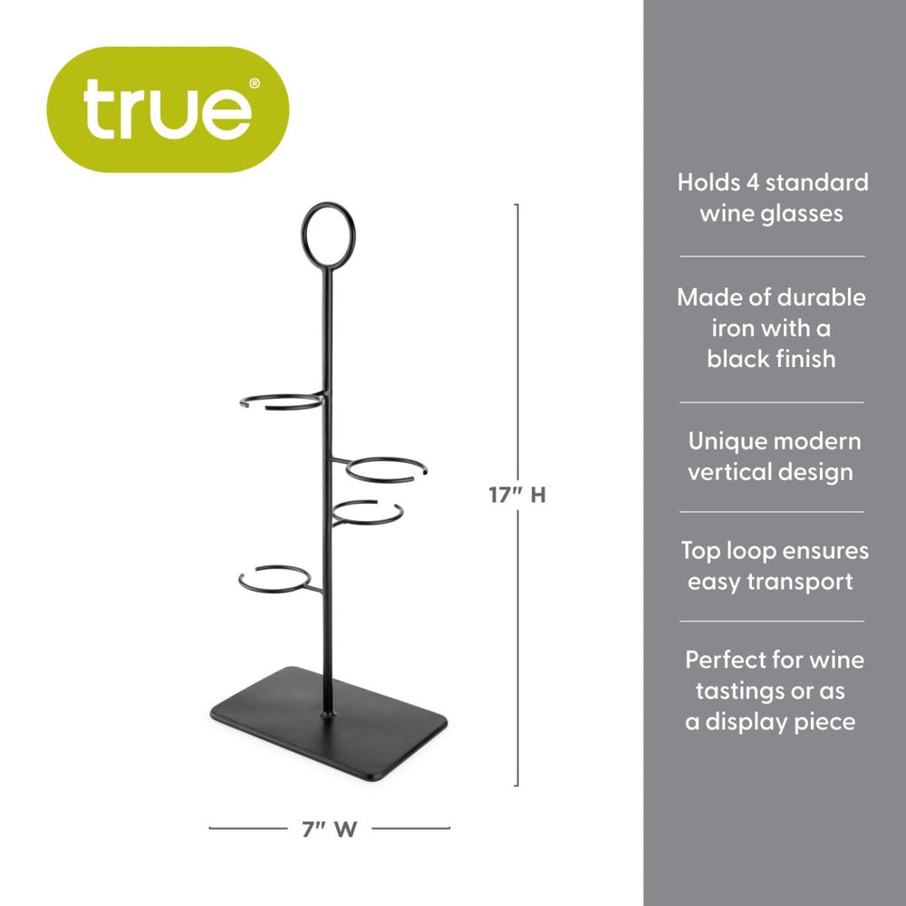 
                      
                        TRUE Hover Wine Flight 4 - Glass Holder - lily & onyx
                      
                    