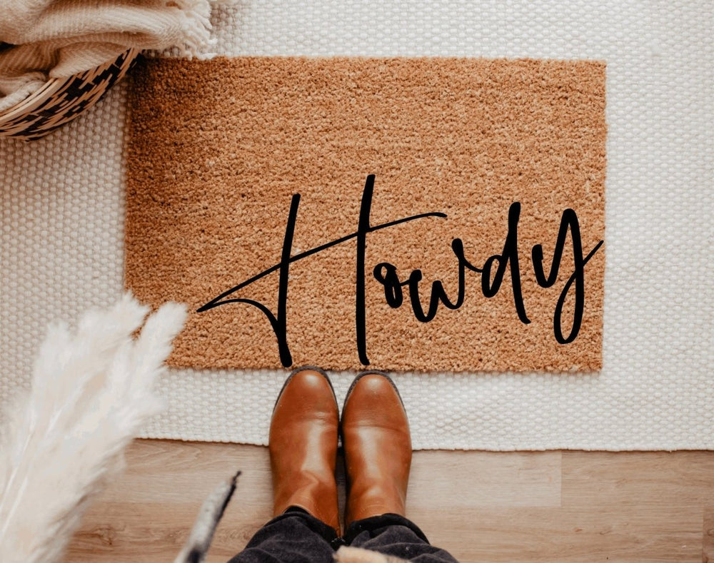 The Doormat Co. Howdy Doormat - lily & onyx