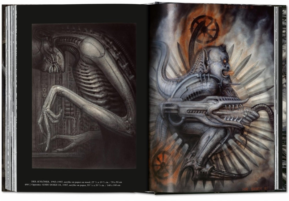 
                      
                        TASCHEN HR Giger. 40th Ed. (German, French, English)
                      
                    