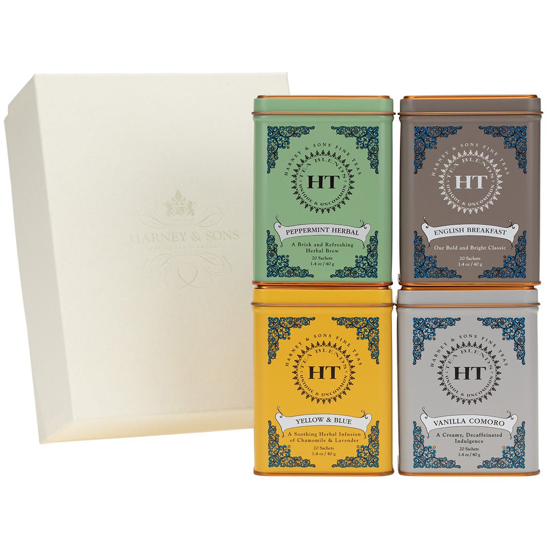 Harney & Sons Fine Teas HT Snowstorm Survival Guide Tea Gift Set - lily & onyx