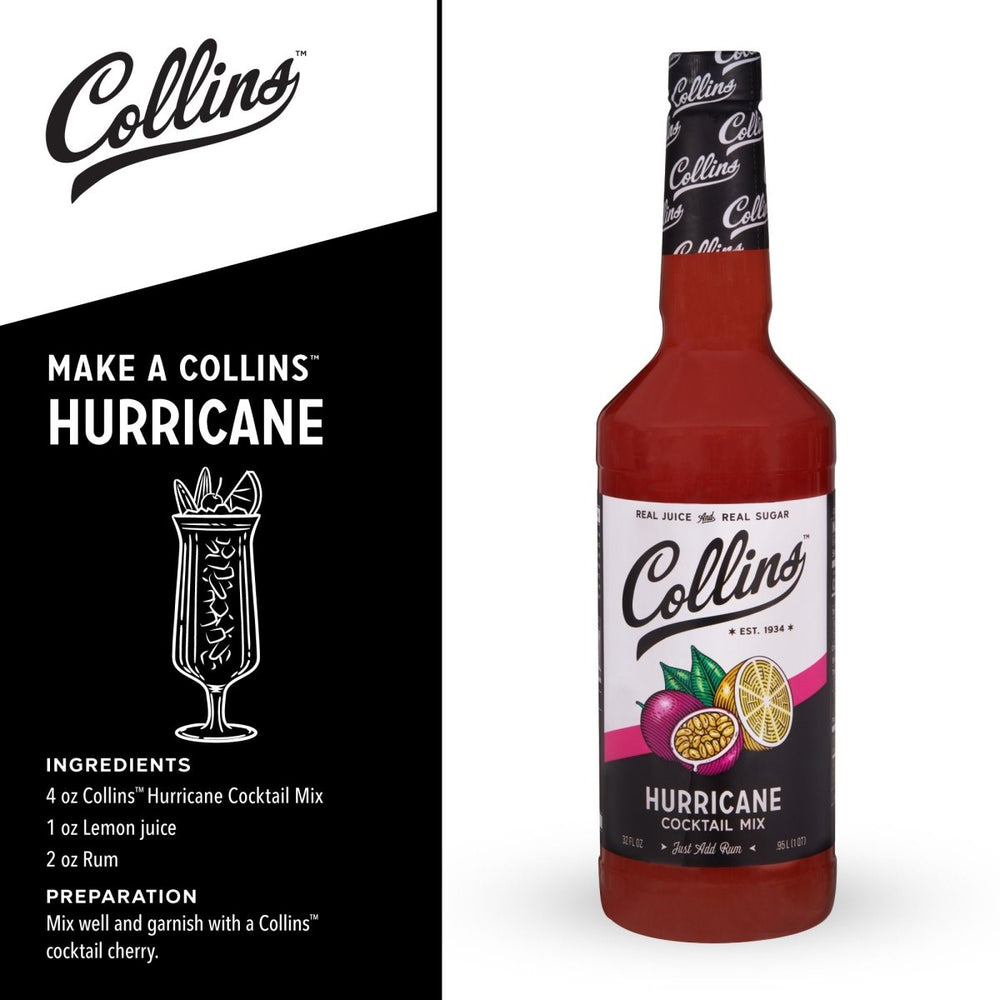 
                      
                        Collins Hurricane Cocktail Mix, 32 oz - lily & onyx
                      
                    