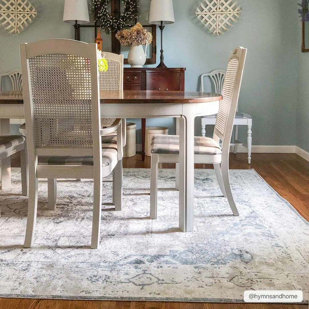 Hera Ivory Washable Area Rug