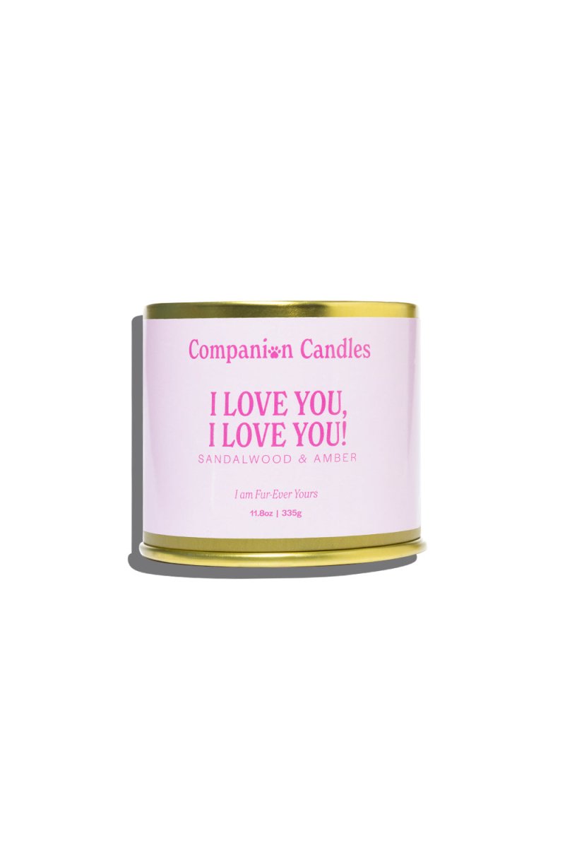 Companion Candles I Love You, I Love You! // Sandalwood & Amber - lily & onyx