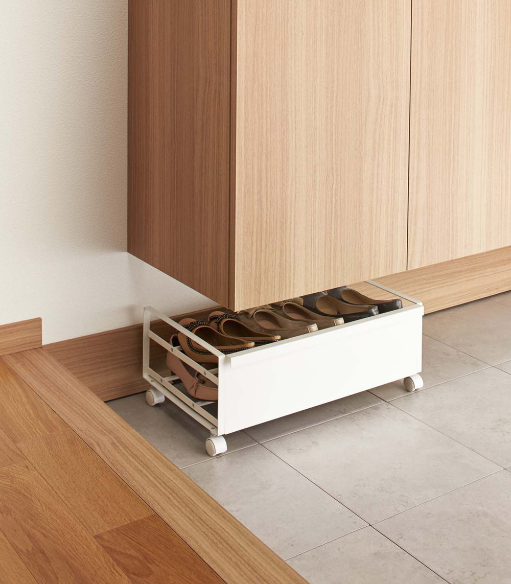 Rolling Shoe Rack, 9