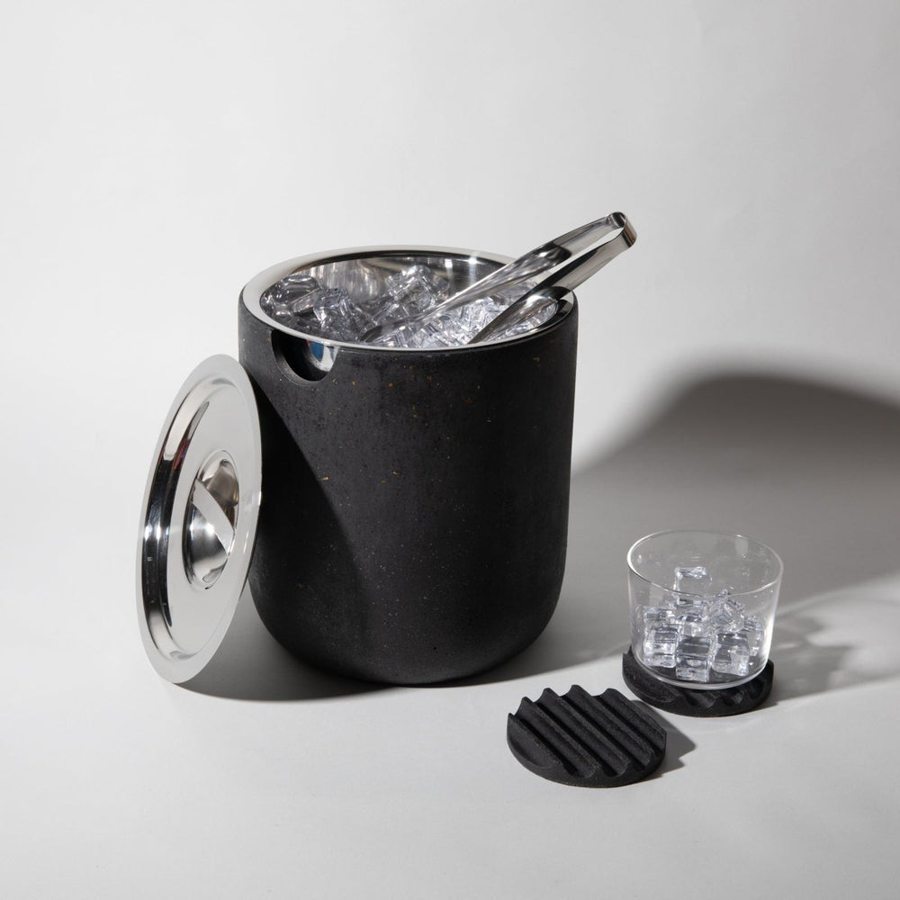 
                      
                        Pretti.Cool Ice Bucket | Black Terrazzo - lily & onyx
                      
                    