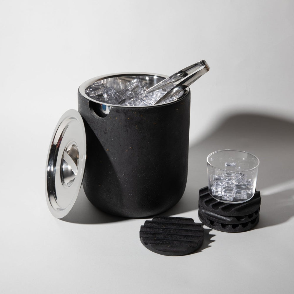 
                      
                        Pretti.Cool Ice Bucket | Black Terrazzo - lily & onyx
                      
                    