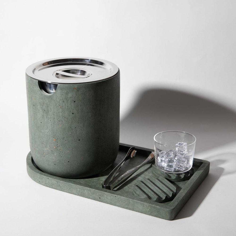 
                      
                        Pretti.Cool Ice Bucket | Dark Green Terrazzo - lily & onyx
                      
                    