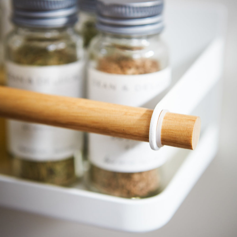 
                      
                        Magnetic Storage Caddy - Steel + Wood
                      
                    