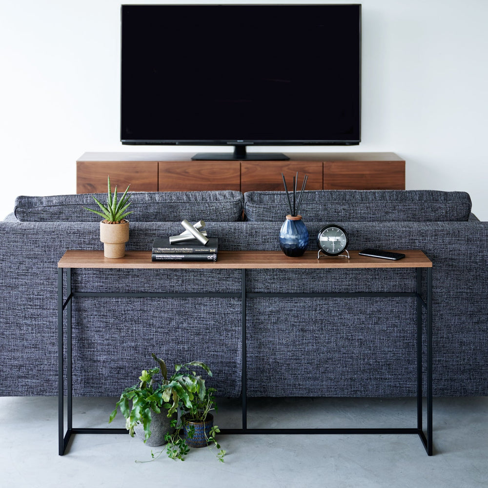
                      
                        Long Steel Console Table
                      
                    