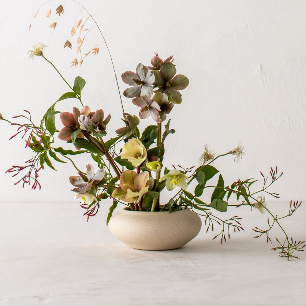 CONVIVIAL Ikebana No. 2 Vase | Raw Stoneware - lily & onyx