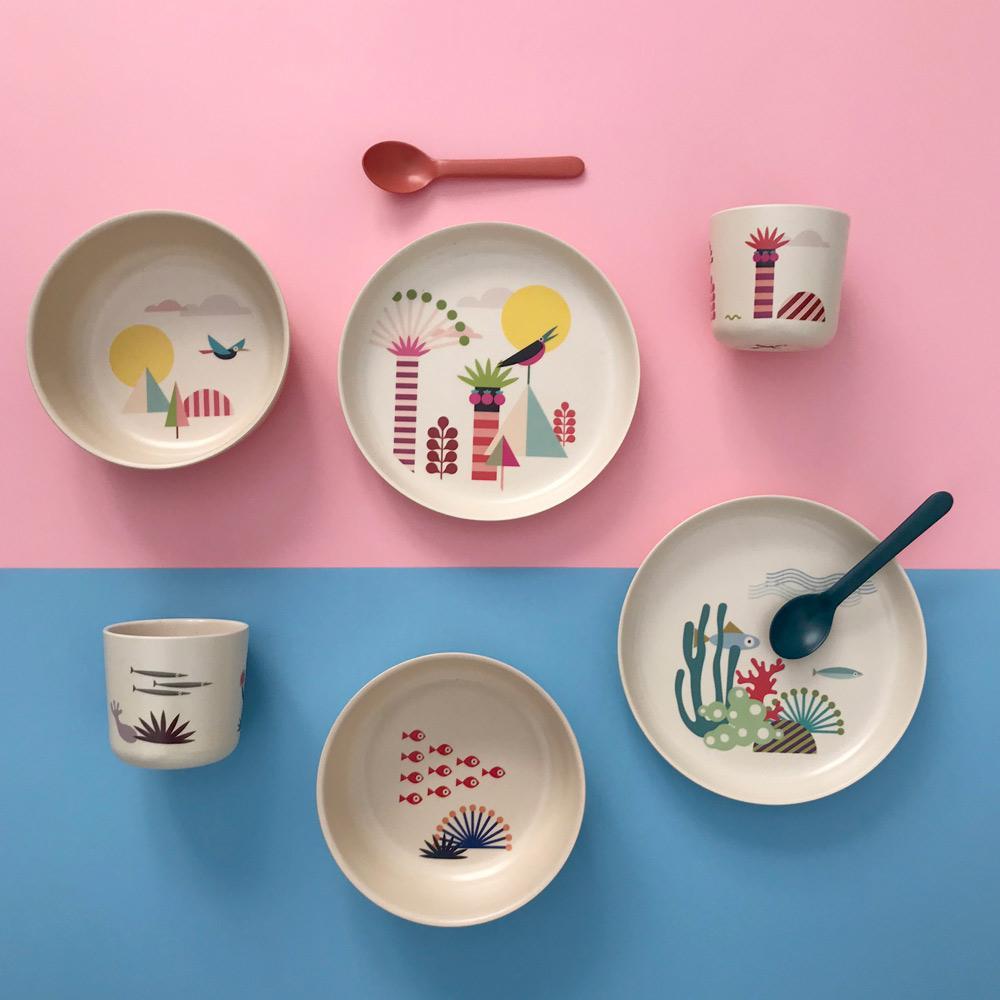
                      
                        EKOBO Illustrated Bamboo Kid Set - Trees - lily & onyx
                      
                    
