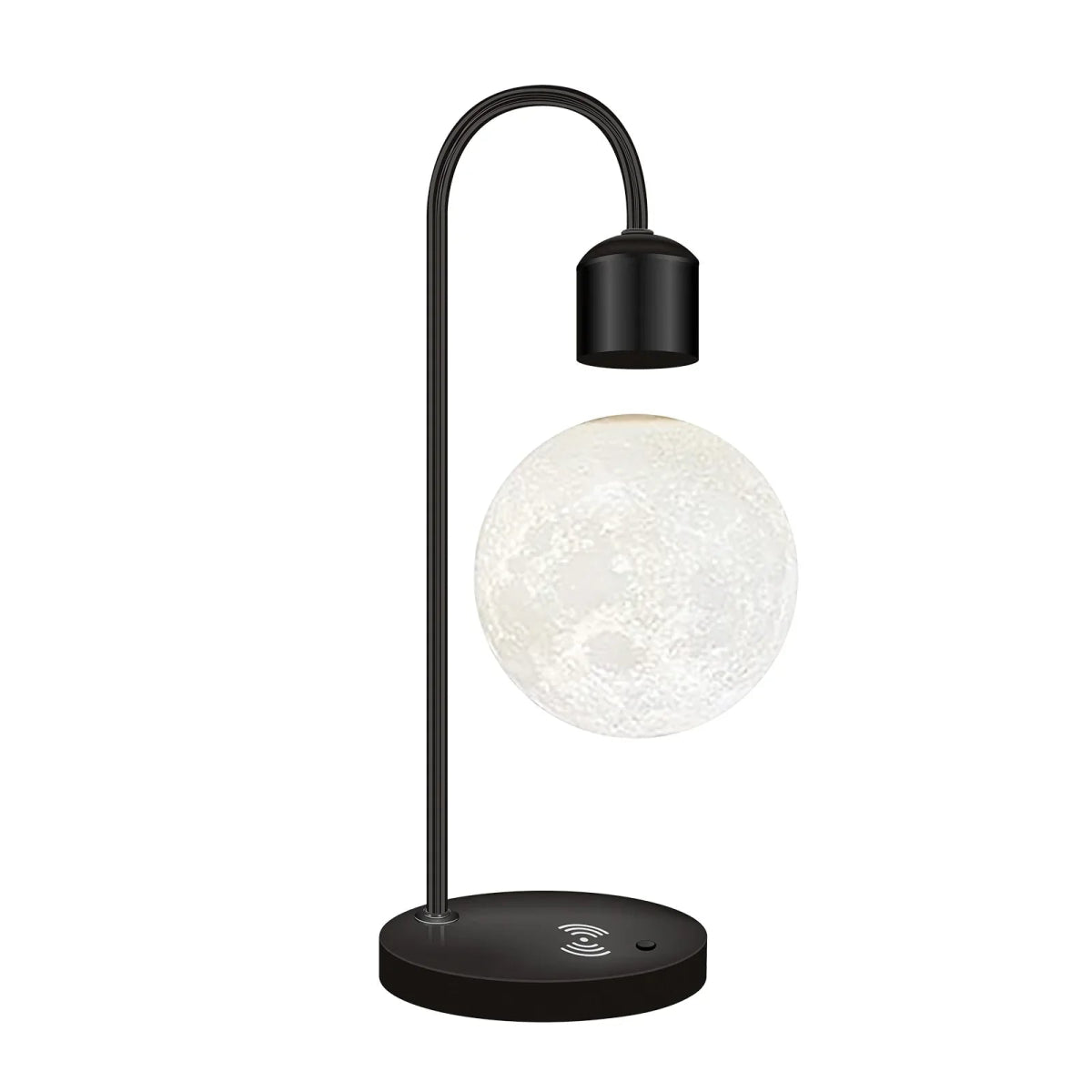 Iluminating Levitating Moon Led Lamp With Wireless Phone Charger