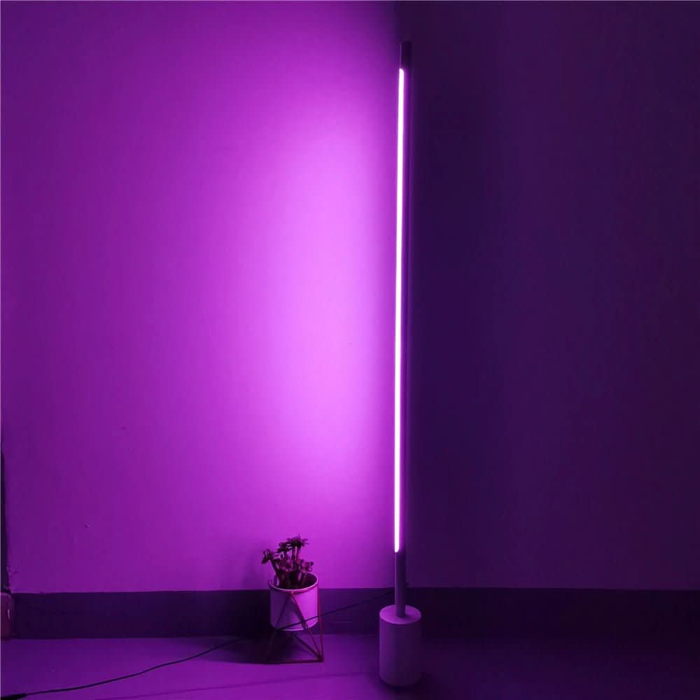Iluminating Meridian Corner LED Floor Lamp | RGBIC, 16M Colors & 60 Scene Modes