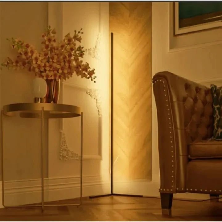 Iluminating Smart Corner LED Floor Lamp | Alexa, App & Music Sync, 300+ Color Effects