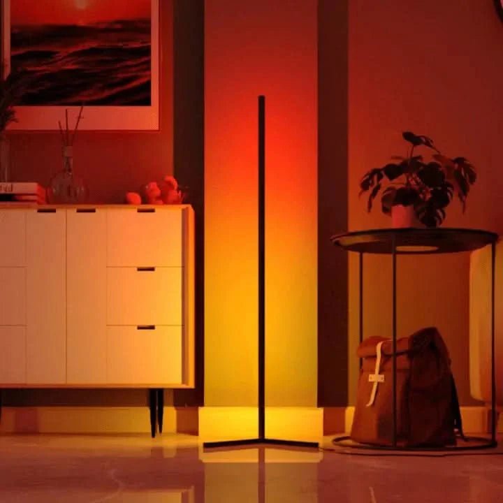 Iluminating Smart Corner LED Floor Lamp | Alexa, App & Music Sync, 300+ Color Effects