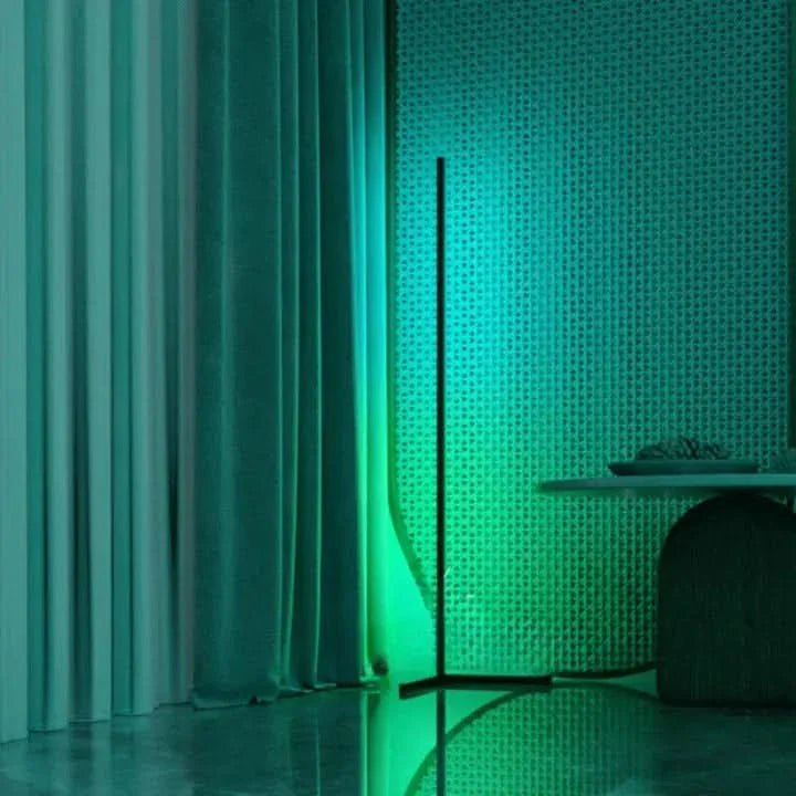 Iluminating Smart Corner LED Floor Lamp | Alexa, App & Music Sync, 300+ Color Effects
