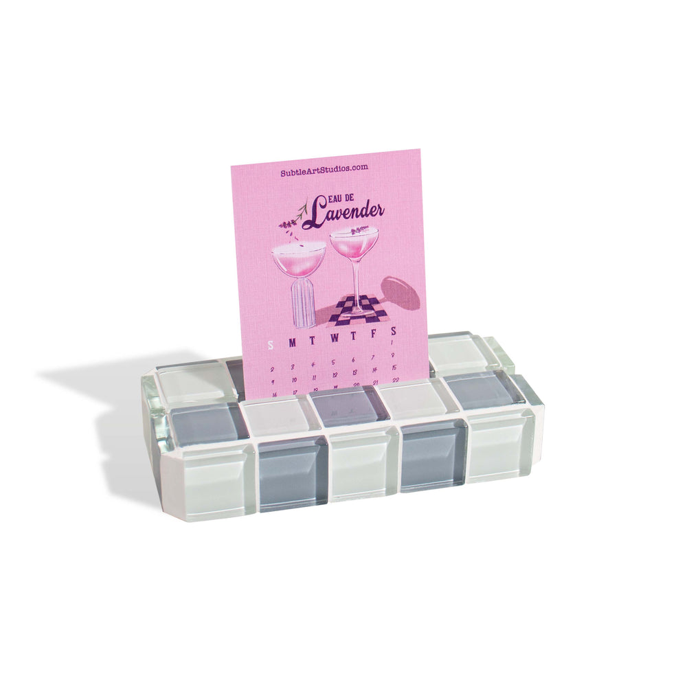 
                      
                        Glass Tile Picture Stand - Earl Grey Milk Chocolate
                      
                    