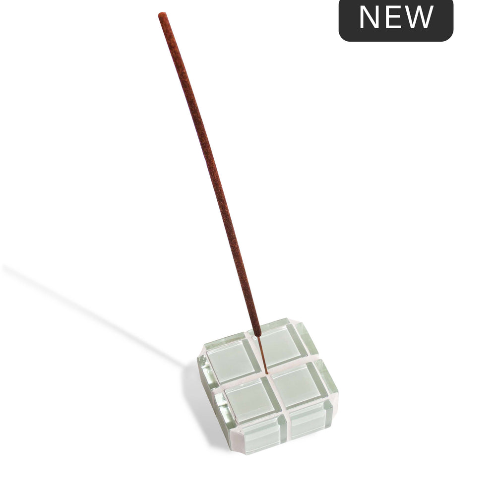 
                      
                        Glass Tile Incense Holder - White Canvas
                      
                    