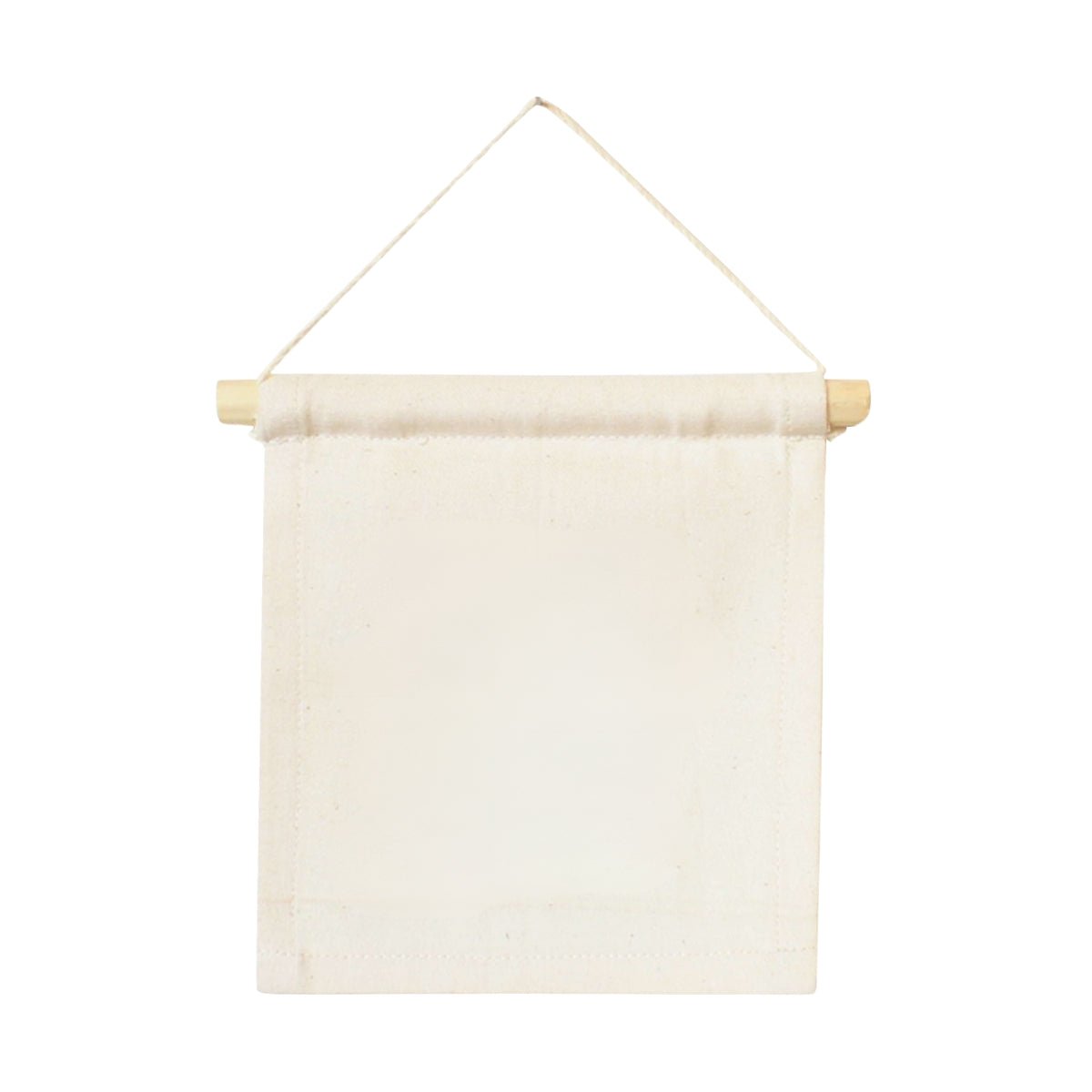 Imani Collective Blank Canvas Hang Sign 6x7in - Customizable Wall Decor