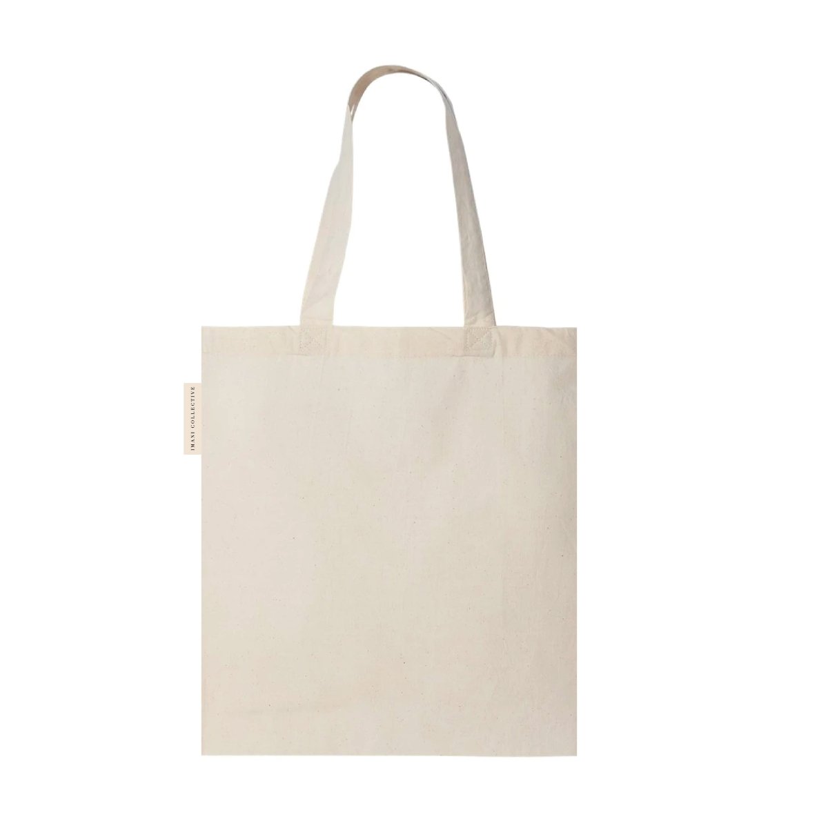 Imani Collective Blank Canvas Tote Bag 13x15 - Natural Handmade Kenya