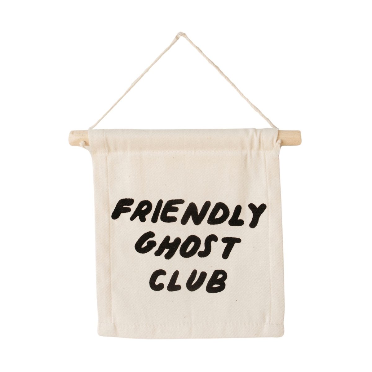 Imani Collective Friendly Ghost Club Hang Sign