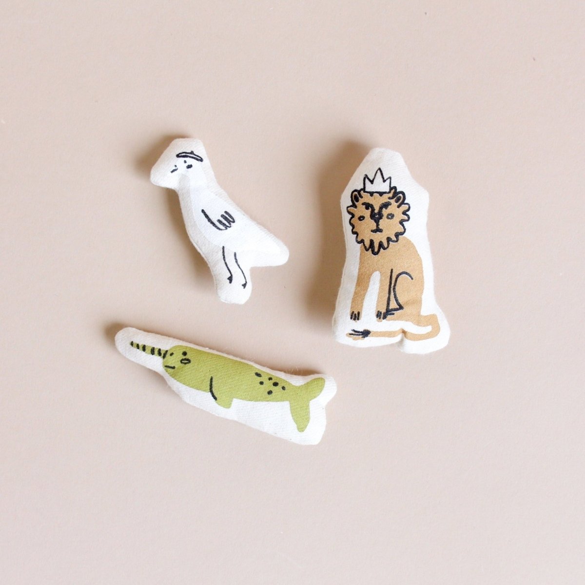 Imani Collective Interactive Castle Pillow with 3 Plush Characters - Canvas 11.7x17