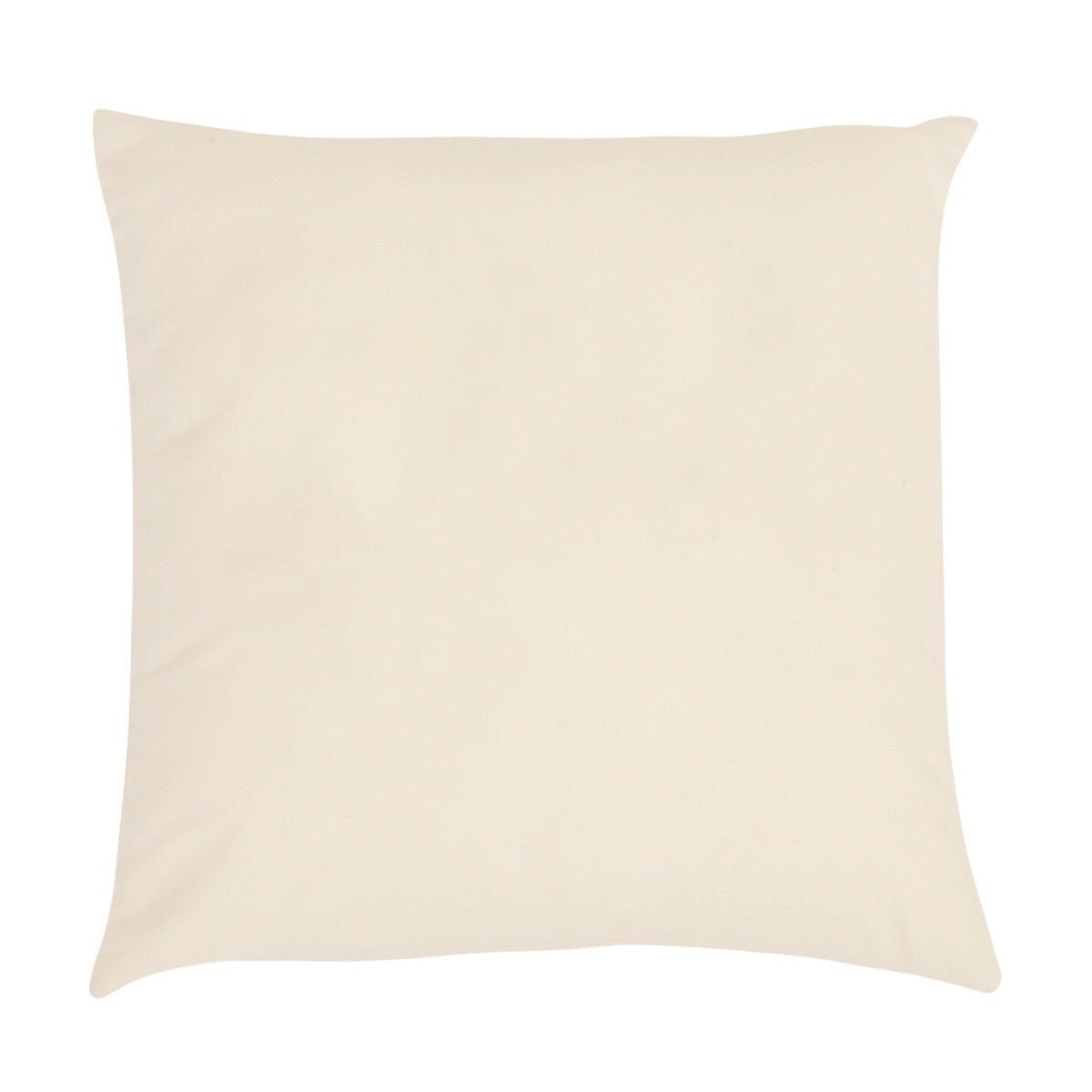 Imani Collective Natural Canvas Pillow Cover 18x18 - Blank Customizable Zippered