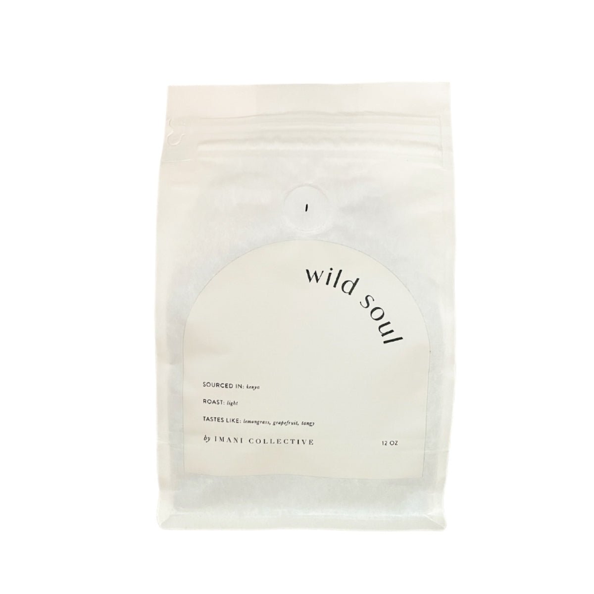 Imani Collective Wild Soul Coffee - Kenyan Light Roast 12oz by Frame Coffee Co