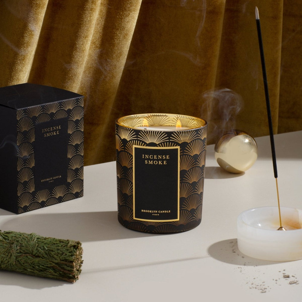 Brooklyn Candle Studio Incense Smoke Holiday Candle - lily & onyx