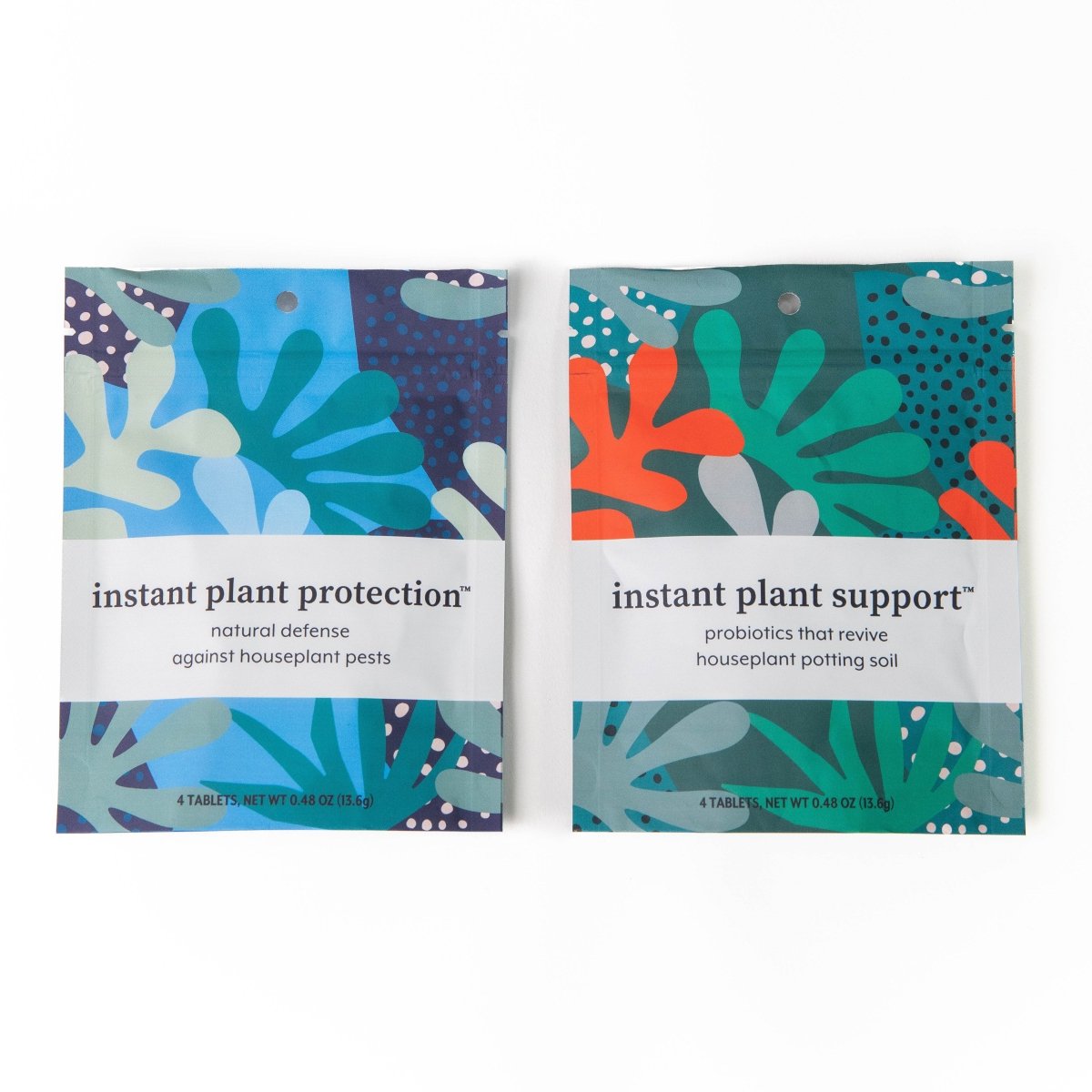 Instant Plant Food The Revive Bundle | ProBiotic & Natural Pest Control Tablets for Houseplants (4+4 Tablets)