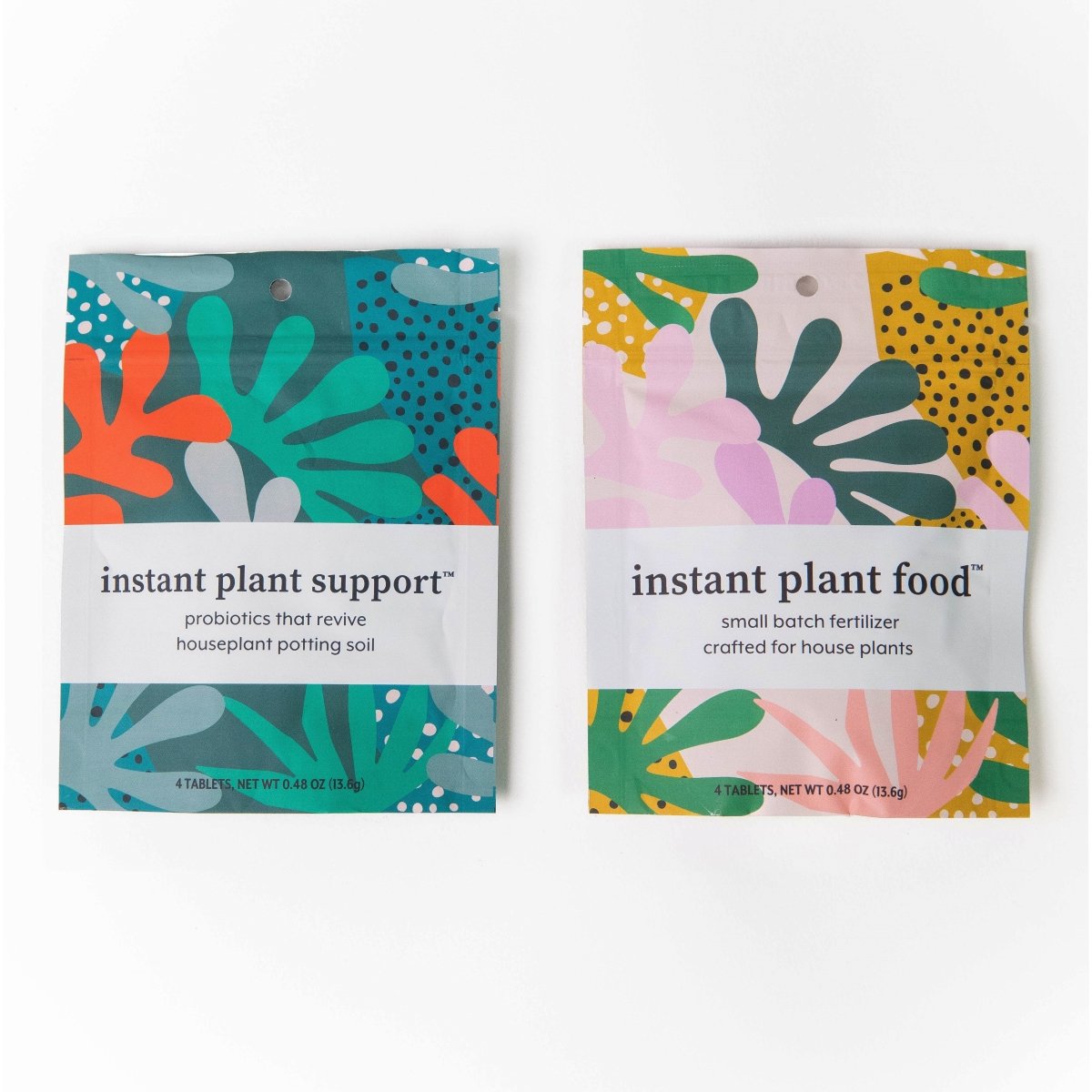Instant Plant Food The Thrive Bundle | Plant Food & ProBiotic Fertilizer Tablets for Houseplants (4+4 Tablets)