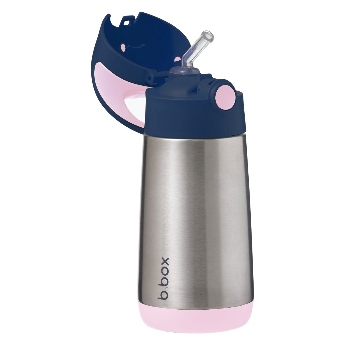 b.box for kids USA Insulated Drink Bottle - Indigo Rose - lily & onyx