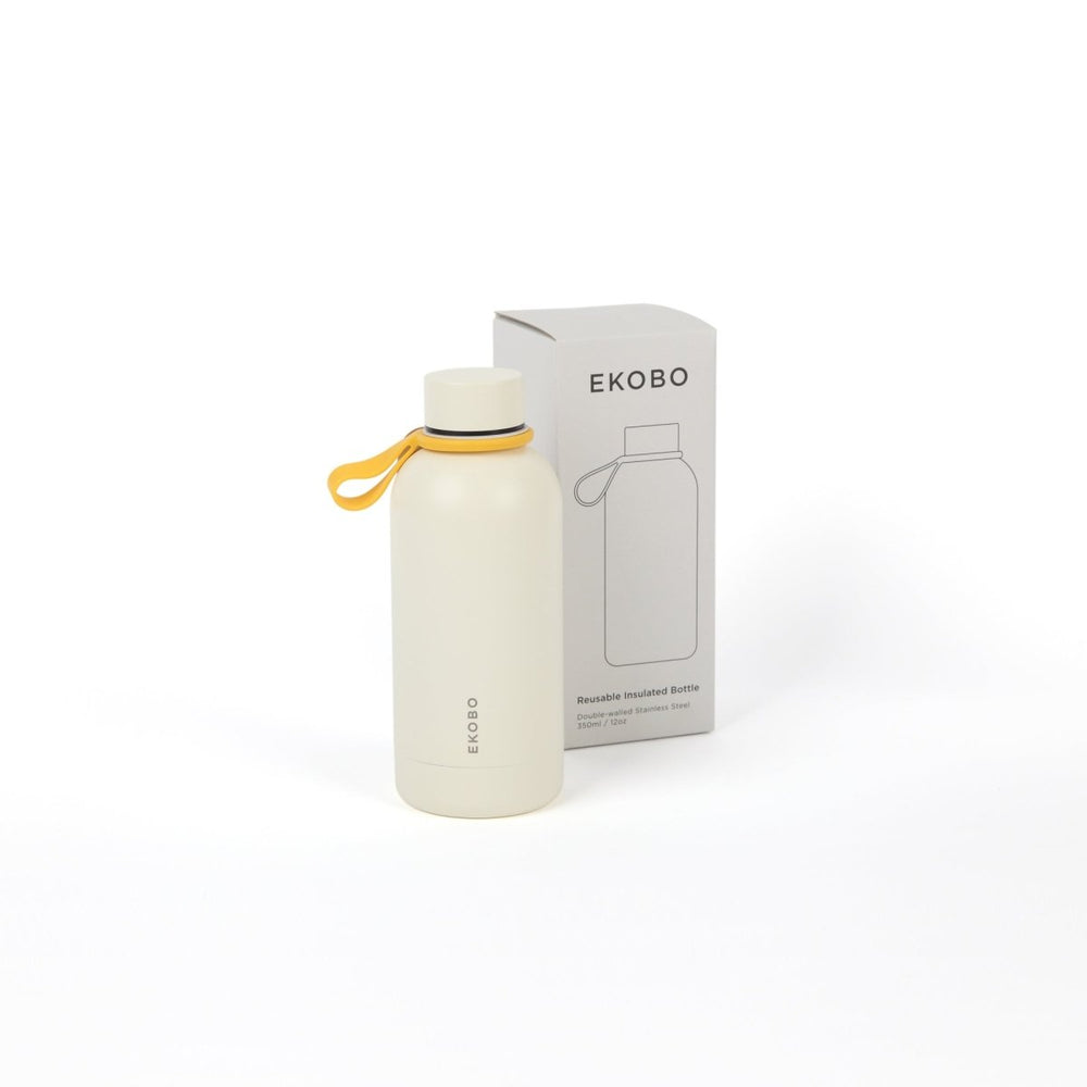 
                      
                        EKOBO Insulated Reusable Bottle, 12 oz - Ivory - lily & onyx
                      
                    