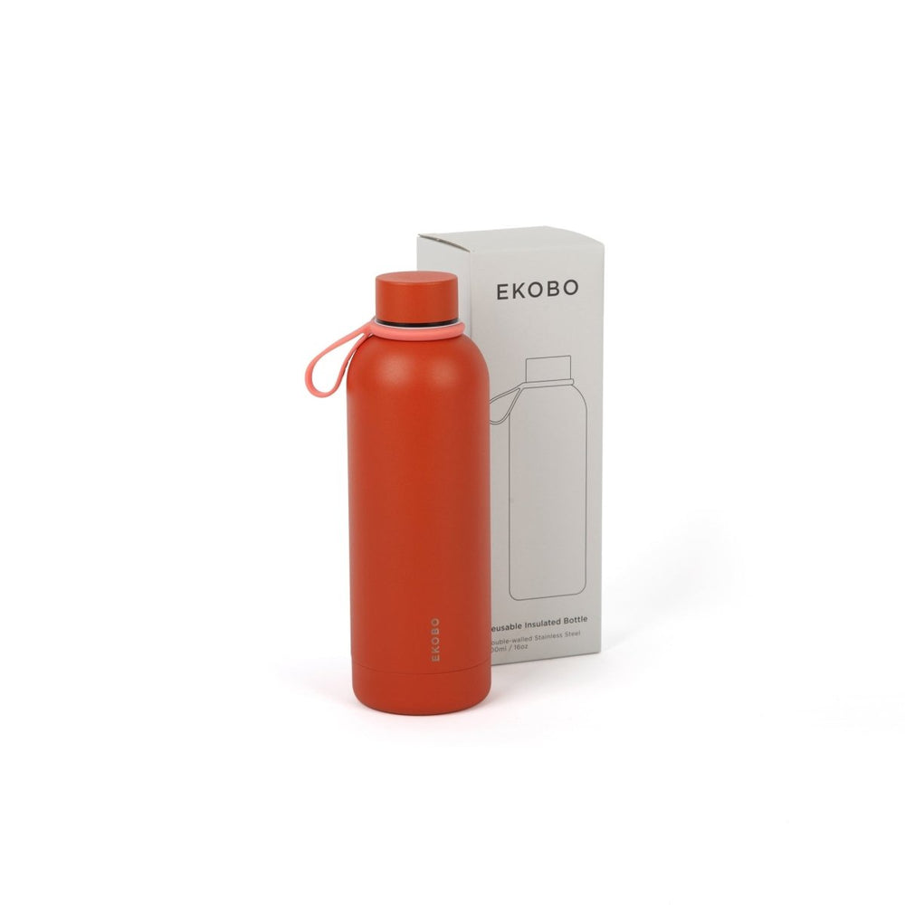 
                      
                        EKOBO Insulated Reusable Bottle, 16 oz - Brick - lily & onyx
                      
                    