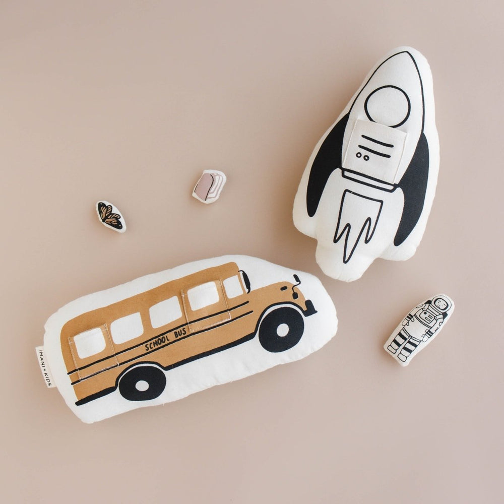 
                      
                        Imani Collective Interactive School Bus Pillow - lily & onyx
                      
                    