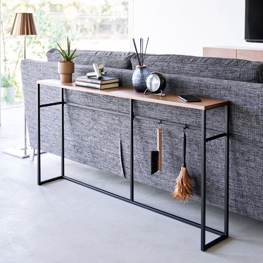 
                      
                        Long Steel Console Table
                      
                    