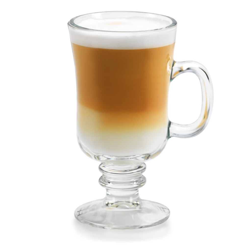 
                      
                        Libbey Irish Coffee Mug Glasses, 8.5 - ounce, Set of 4 - lily & onyx
                      
                    