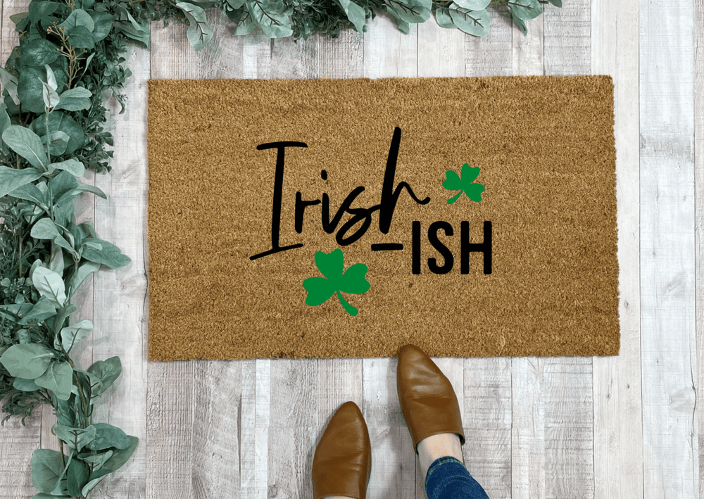 Nickel Designs Custom Doormats Irish - Ish St. Patrick's Day Doormat - lily & onyx