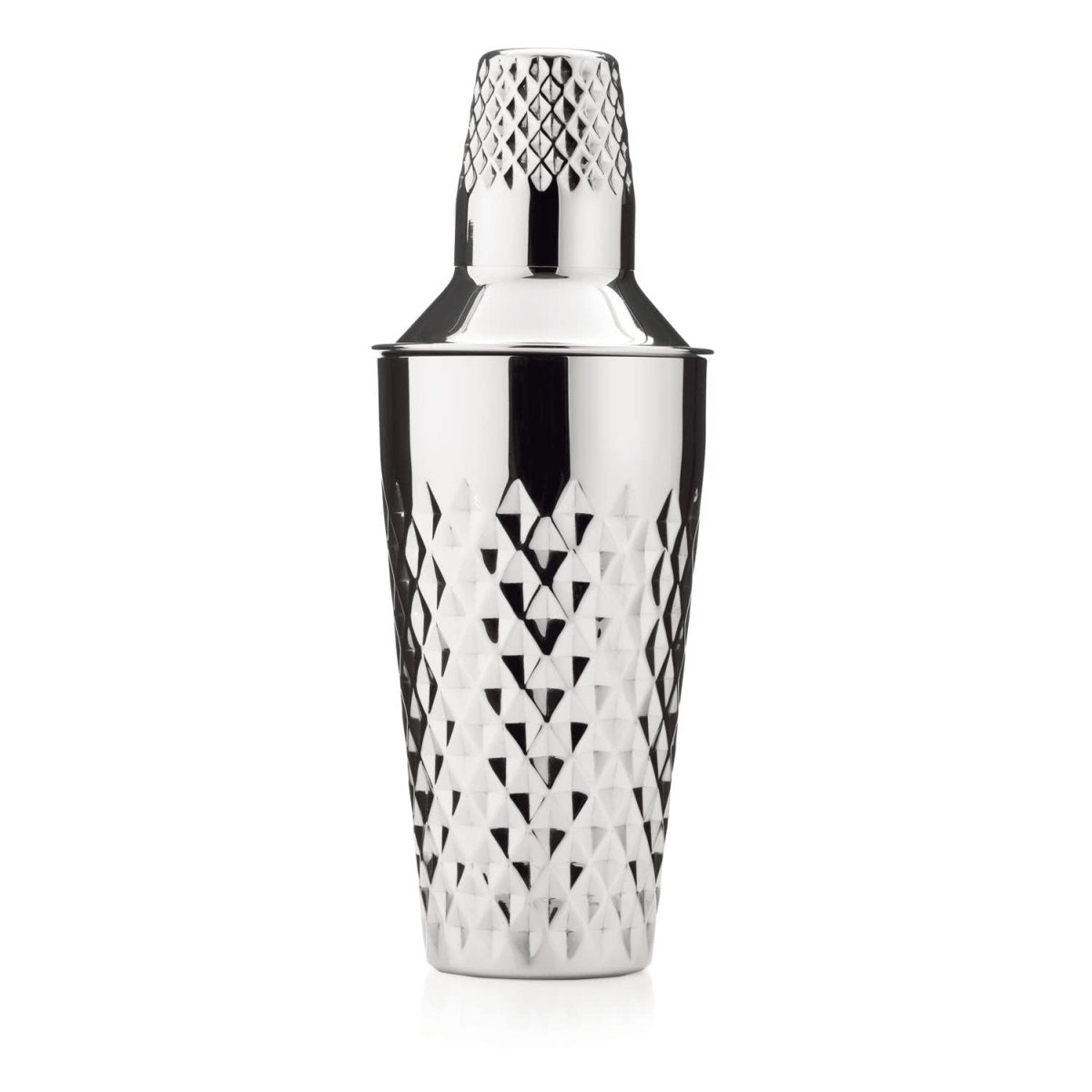 Viski Irving Stainless Steel Faceted Cocktail Shaker - lily & onyx