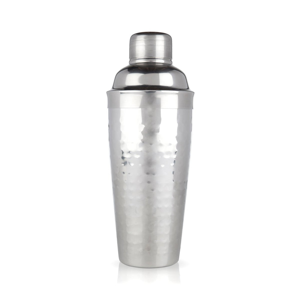 Viski Irving Stainless Steel Hammered Cocktail Shaker