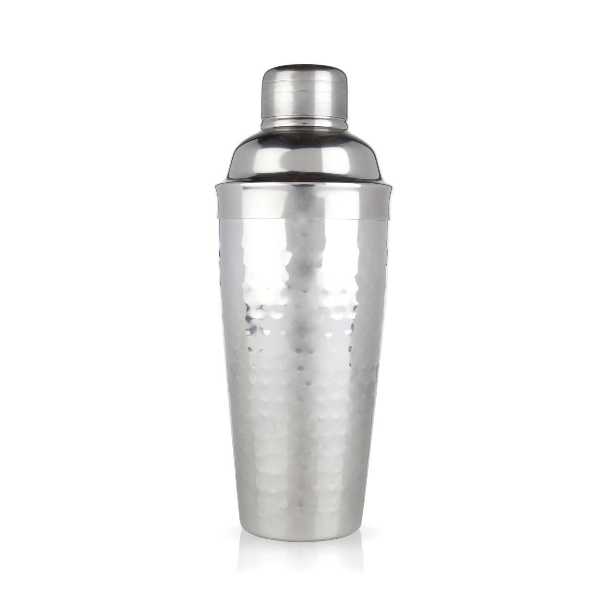 Viski Irving Stainless Steel Hammered Cocktail Shaker