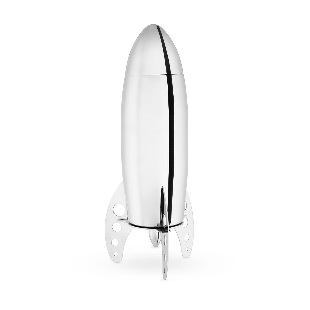 Viski Irving Stainless Steel Rocket Cocktail Shaker - lily & onyx
