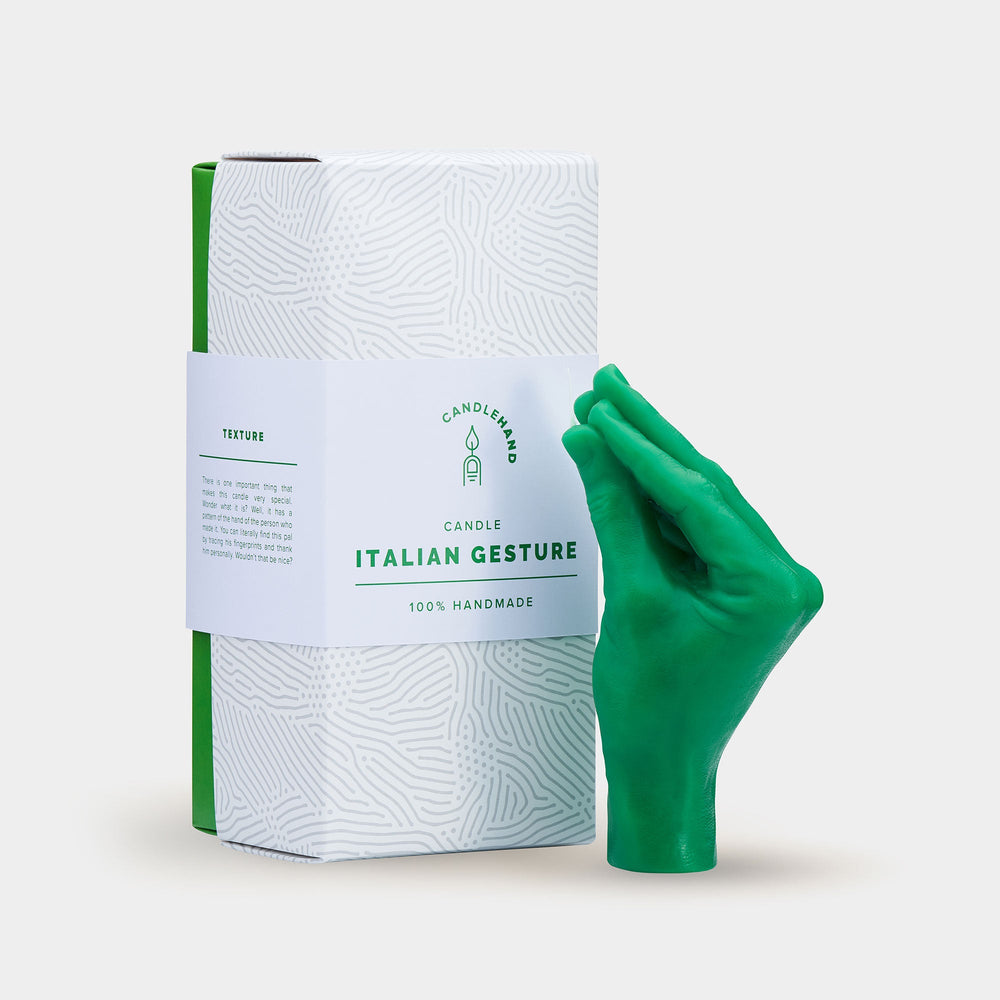 
                      
                        CandleHand "Italian Gesture" Green
                      
                    