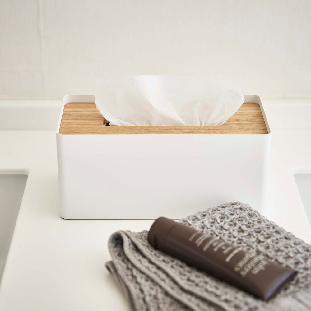 
                      
                        Steel & Wood Tissue Box Cover - Rectangle
                      
                    