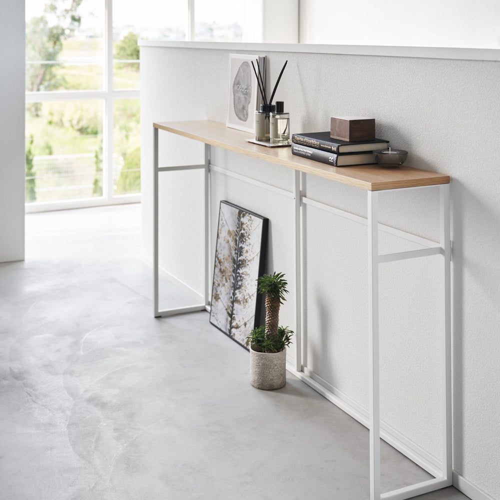 Long Steel Console Table