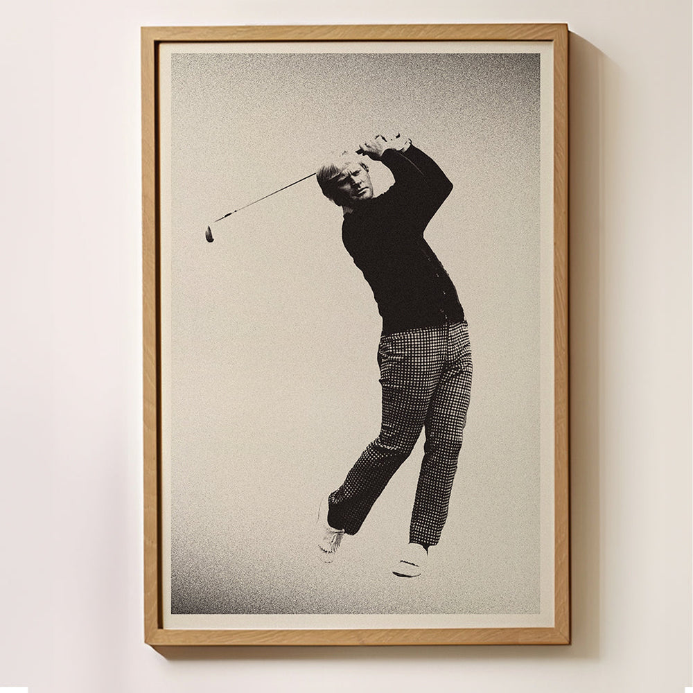 Jack Nicklaus - Golden Bear Art Print