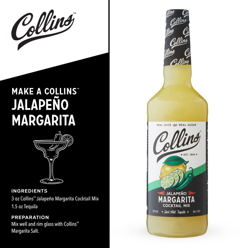 
                      
                        Collins Jalapeno Margarita Cocktail Mix, 32 oz - lily & onyx
                      
                    