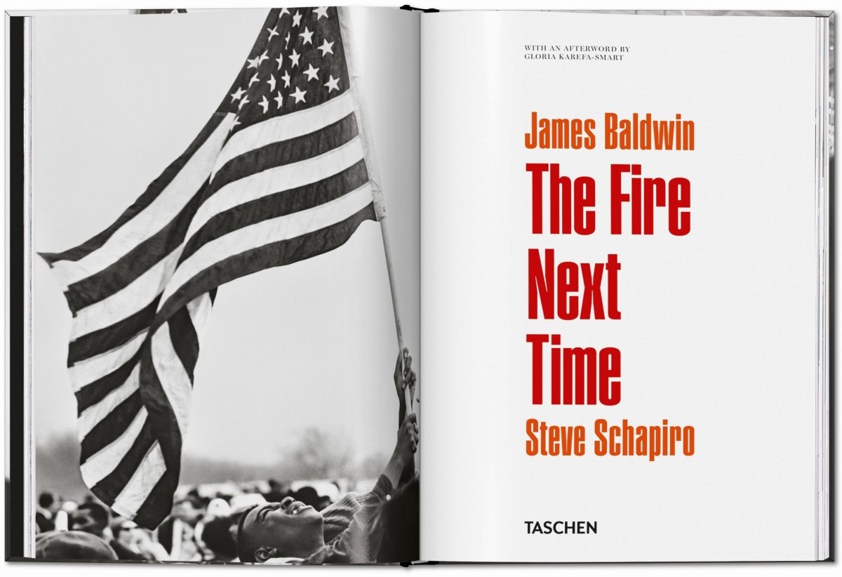 TASCHEN James Baldwin. Steve Schapiro. The Fire Next Time (English) - lily & onyx